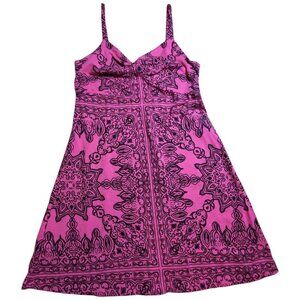 Tommy Bahama Crete Tiles Sundress Womens Large Resortwear Vacation Beach